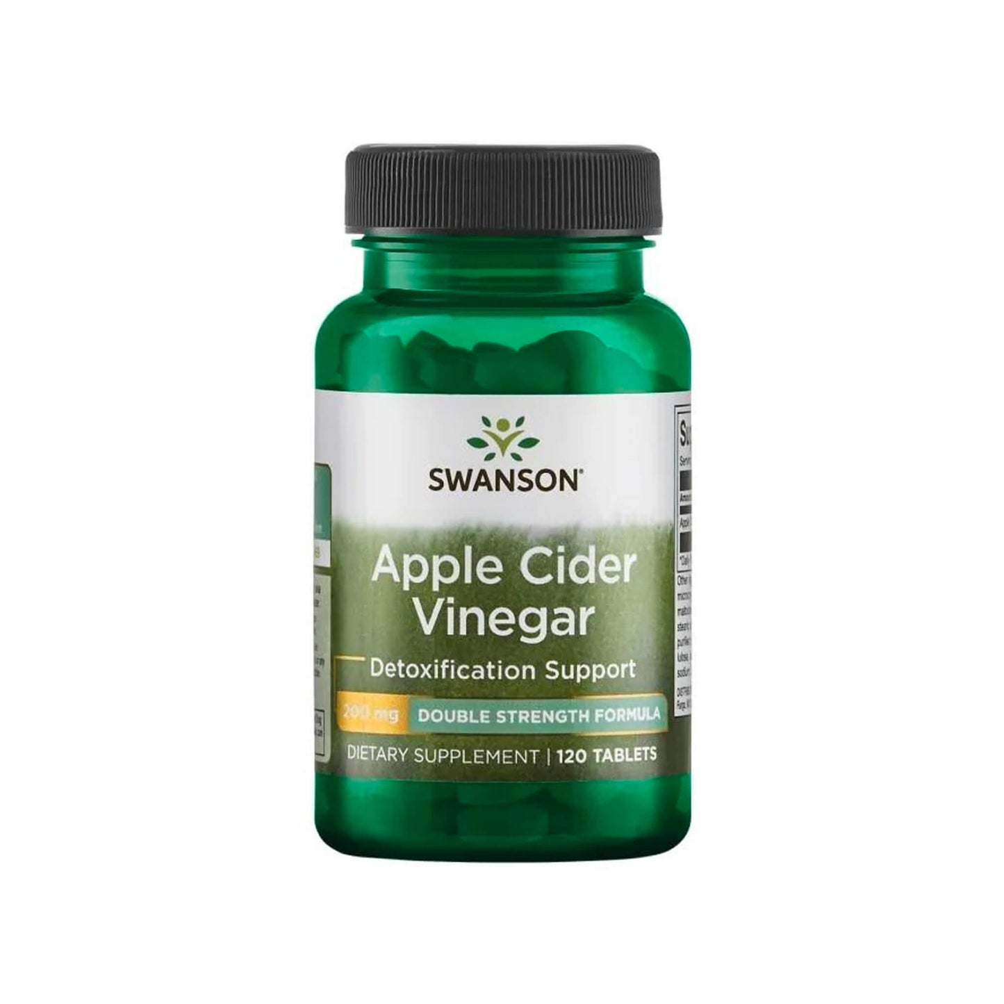 Swanson, Apple Cider Vinegar, 200 mg Double-Strength