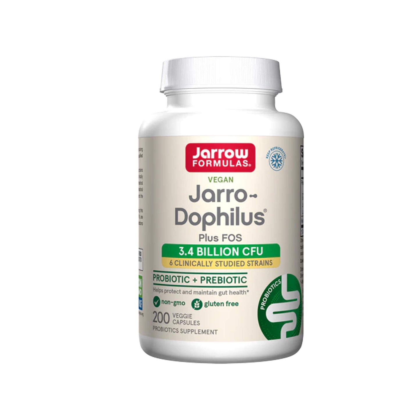 Jarrow Formulas, Jarro-Dophilus + FOS - Vegan Capsules