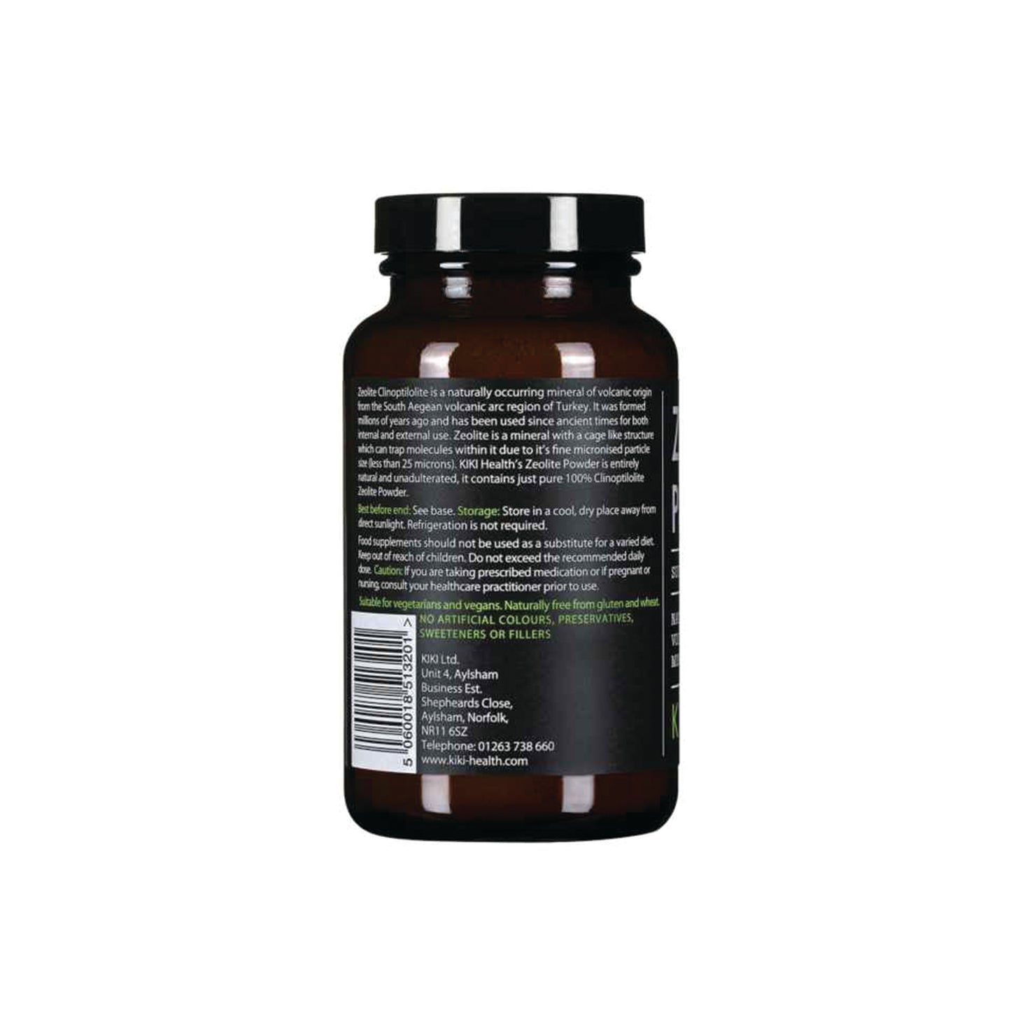 Kiki Health, Zeolite Powder