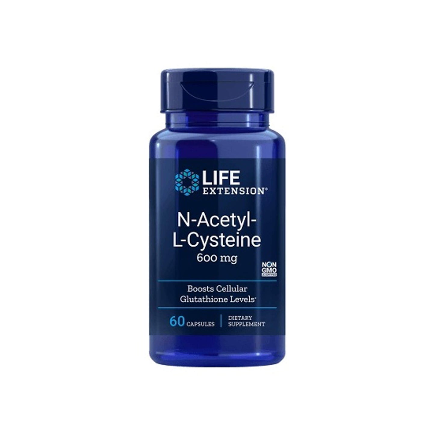 Life Extension N-Acetyl-L-Cysteine, 600 mg - 60 Capsules