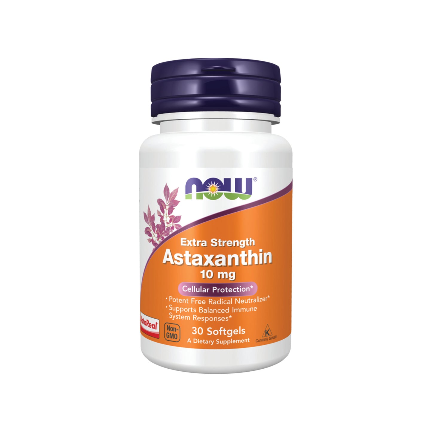 NOW Foods, Astaxanthin, 10 mg - 30 Soft Gels