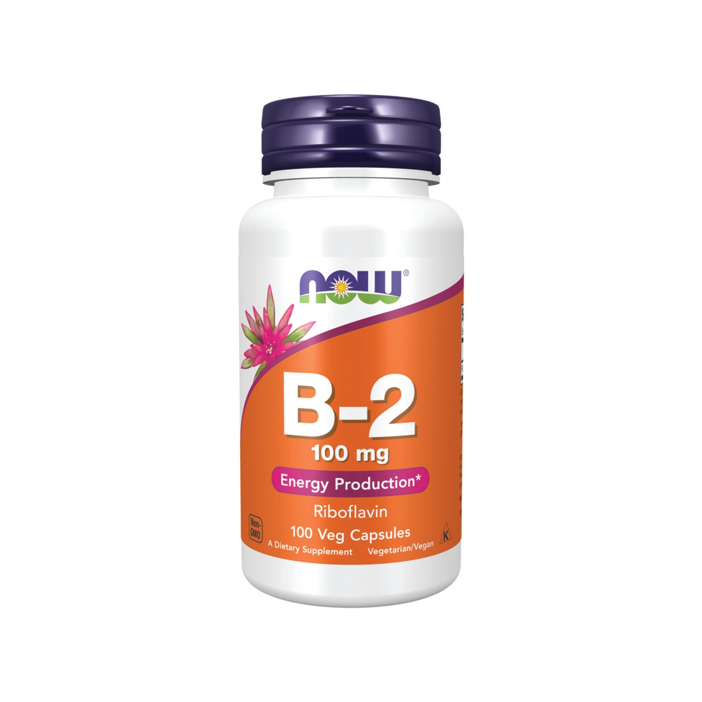 NOW Foods, B2 Riboflavin, 100 mg - 100 Veg Capsules