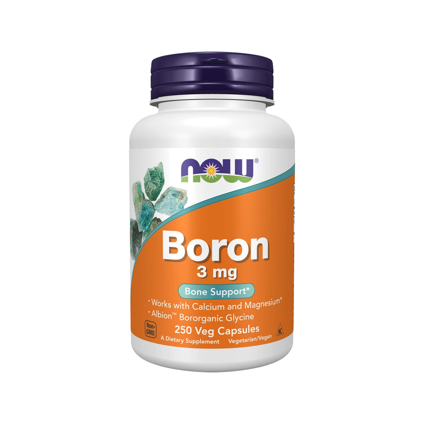 NOW Foods, Boron, 3mg - Veg Capsules