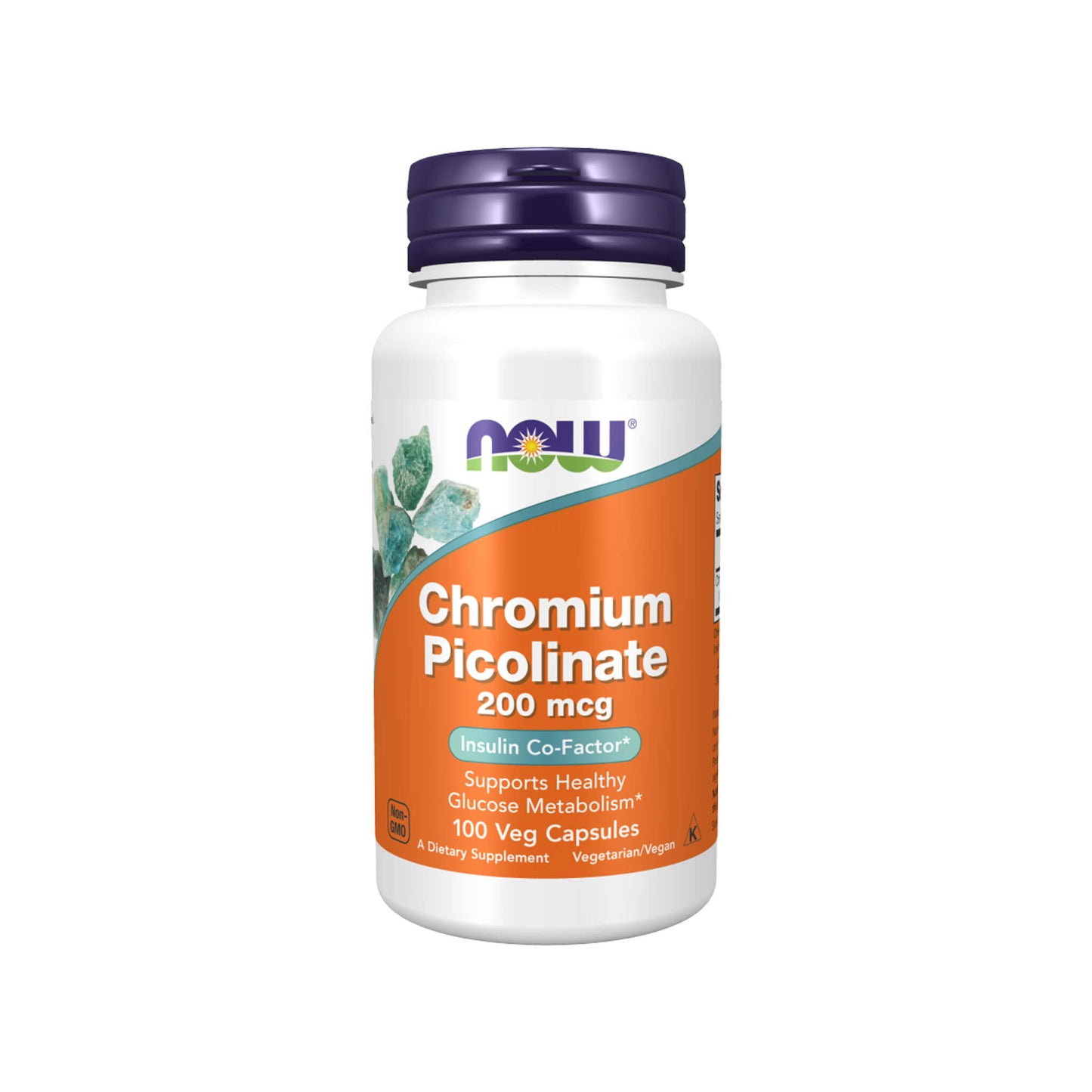 NOW Foods, Chromium Picolinate, 200mcg - Veg Capsules