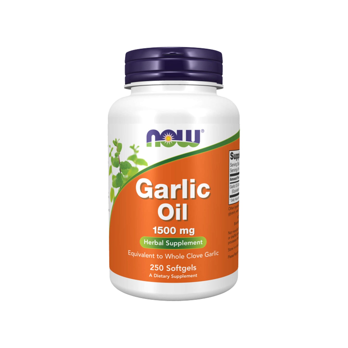 NOW Foods, Garlic Oil, 1500mg - Soft Gels