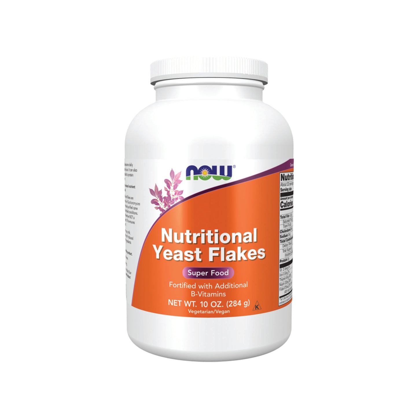 NOW Foods, Nutritional Yeast Flakes - 284 g