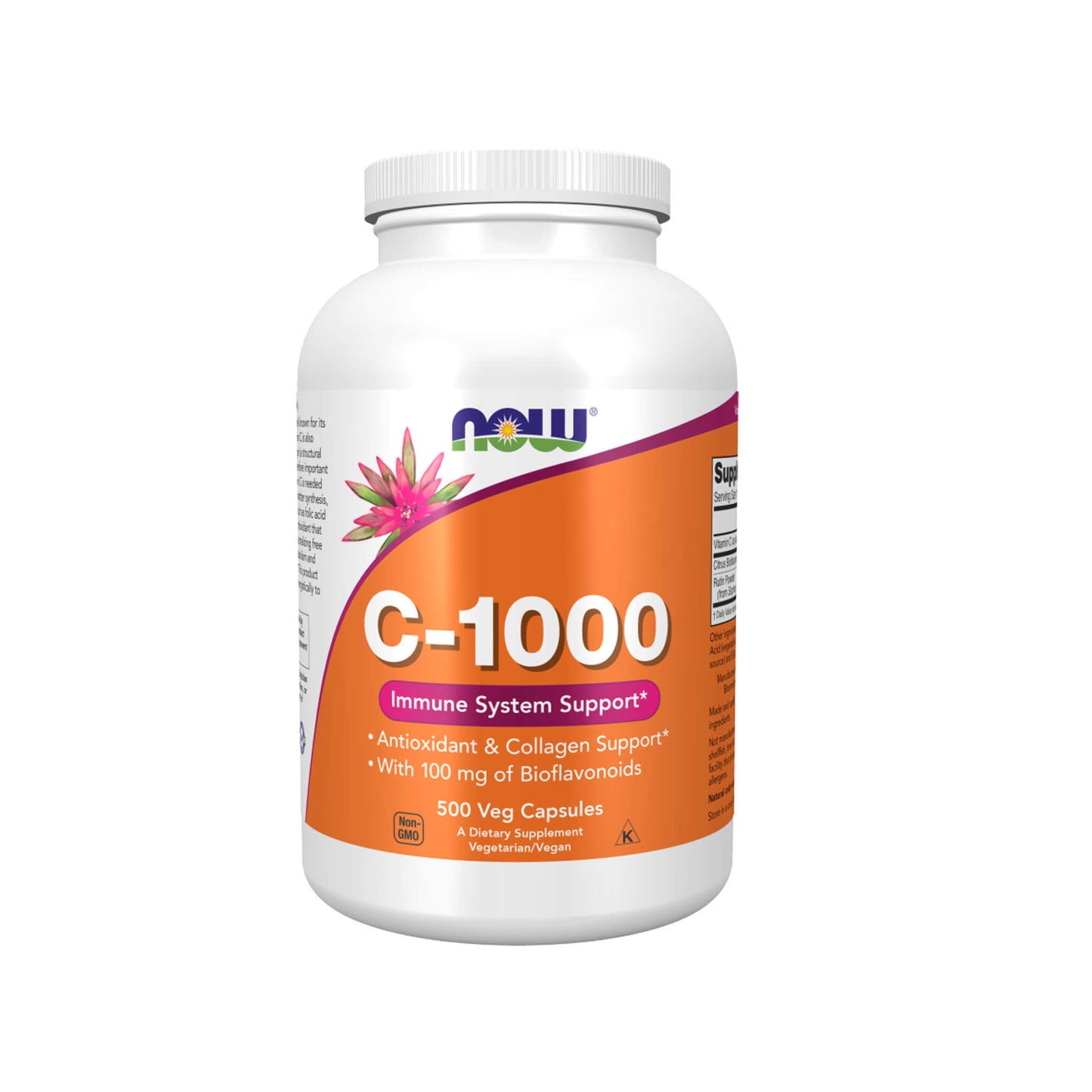NOW Foods, Vitamin C-1000 with 100 mg Bioflavonoids - Veg Capsules