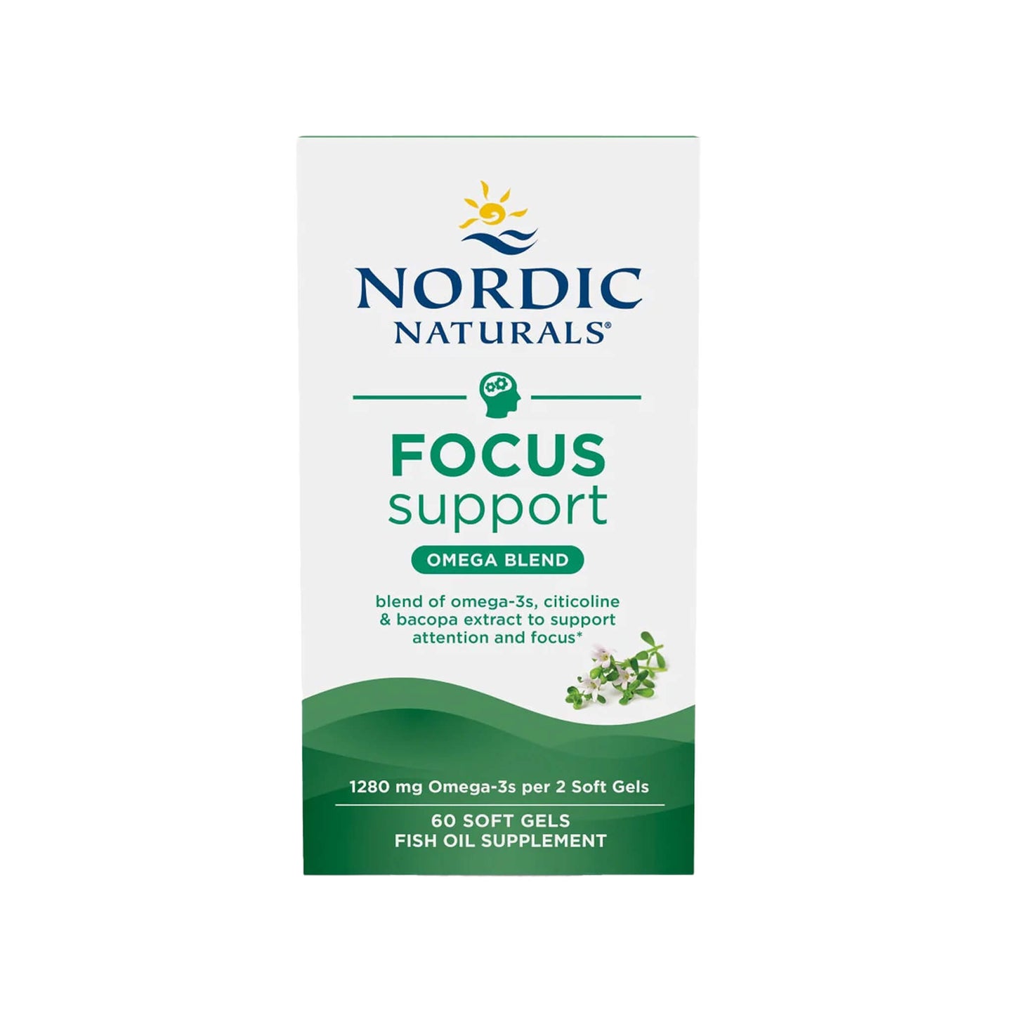 Nordic Naturals, Focus Support - 60 Soft Gels