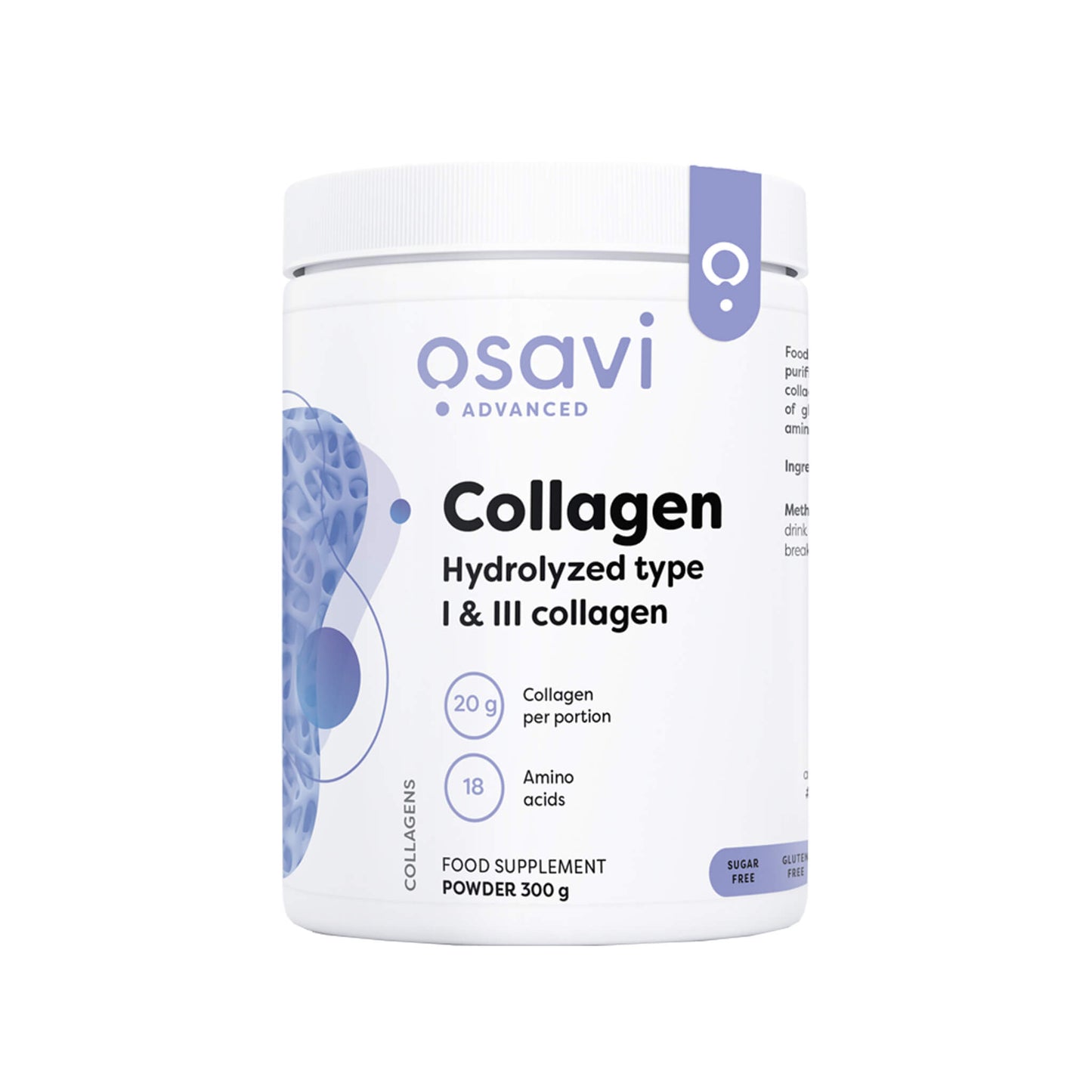 Osavi Collagen Peptides - Hydrolyzed Type 1 & 3