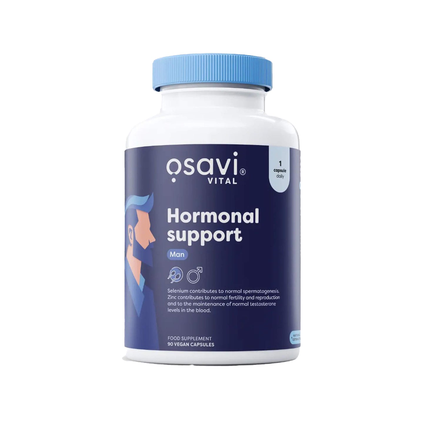 Osavi, Hormonal Support Man - Vegan Capsules