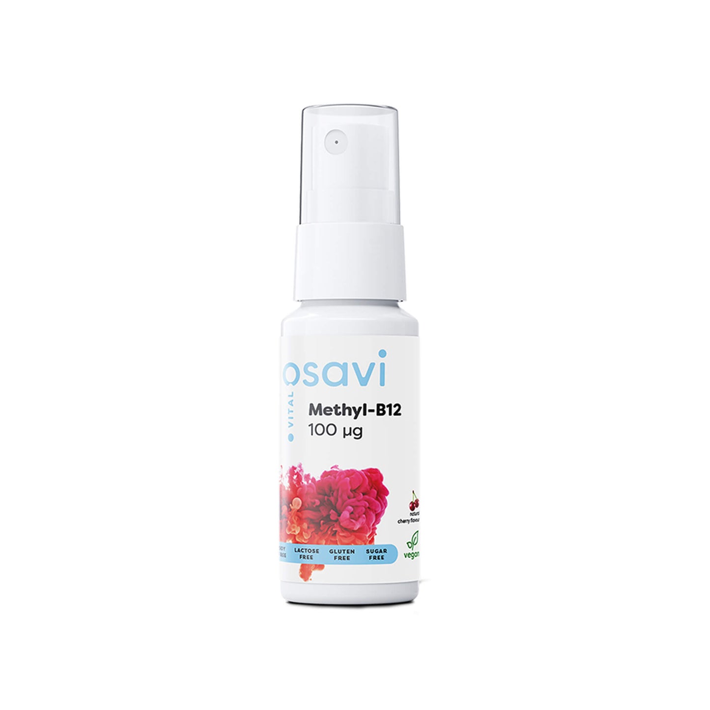 Osavi, Methyl-B12 Oral Spray, 100 mcg, Cherry Flavour - 25 ml