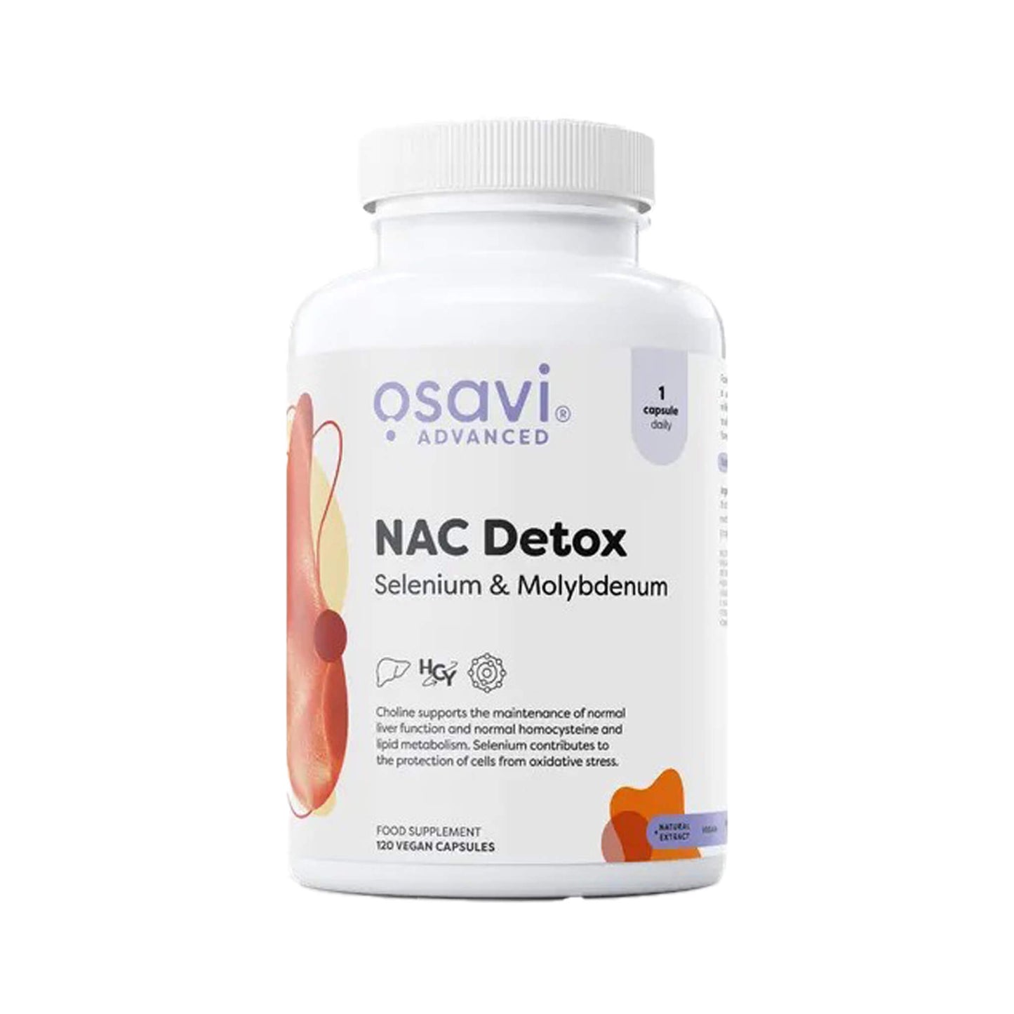 Osavi, NAC Detox, Selenium & Molybdenum - Vegan Capsules