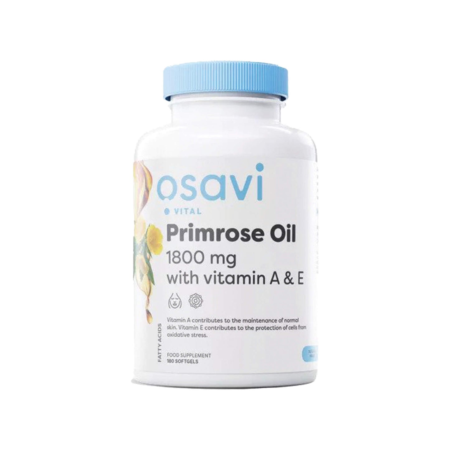Osavi, Primrose Oil, 1800 mg, with vitamin A and E