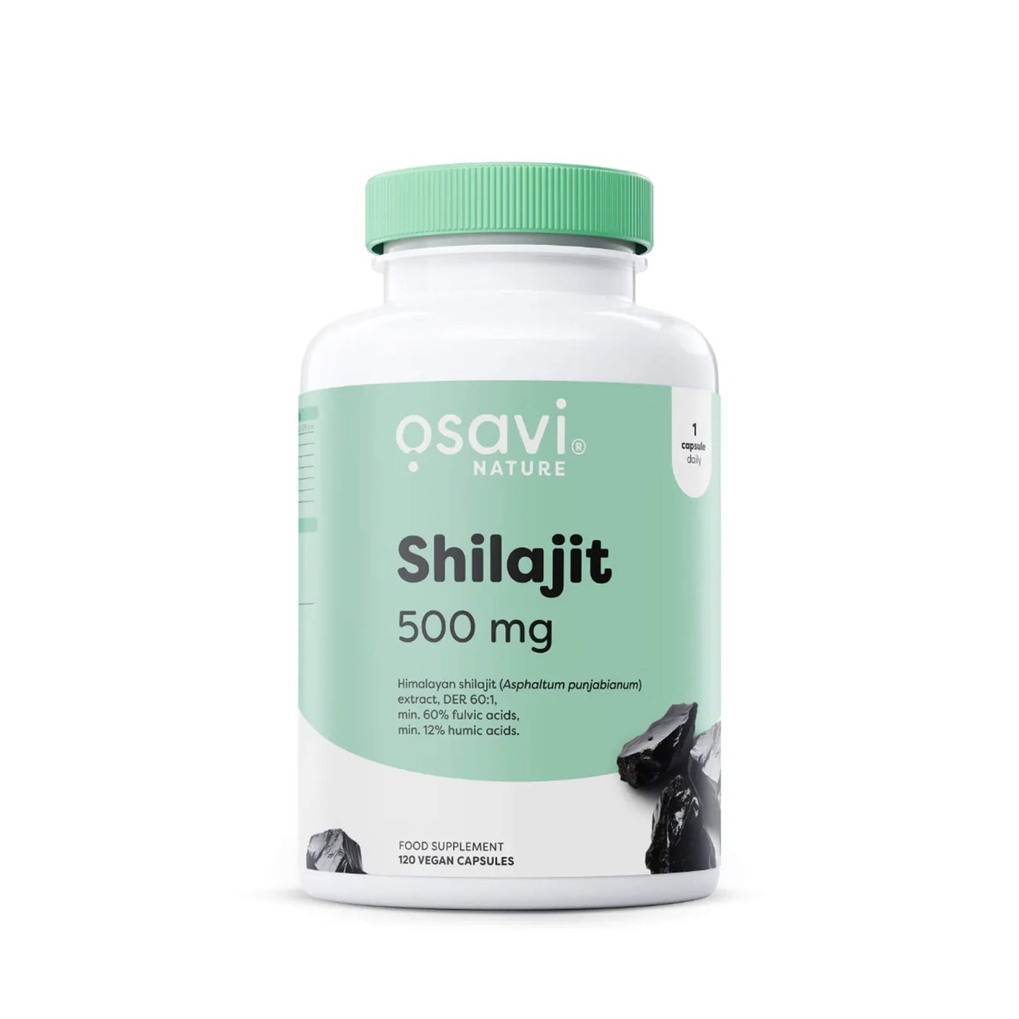 Osavi, Shilajit, 500mg - Vegan Capsules