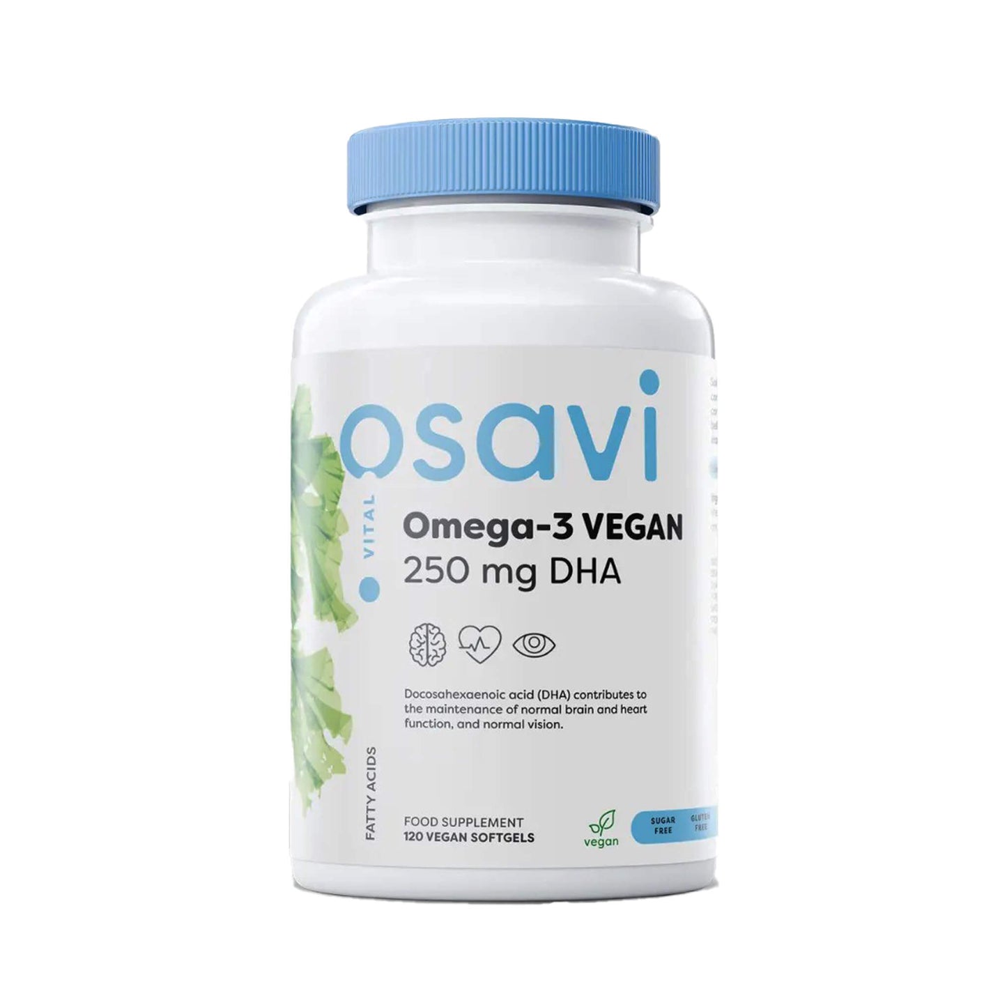 Osavi, Omega-3 Vegan, 250mg DHA - Vegan Soft Gels