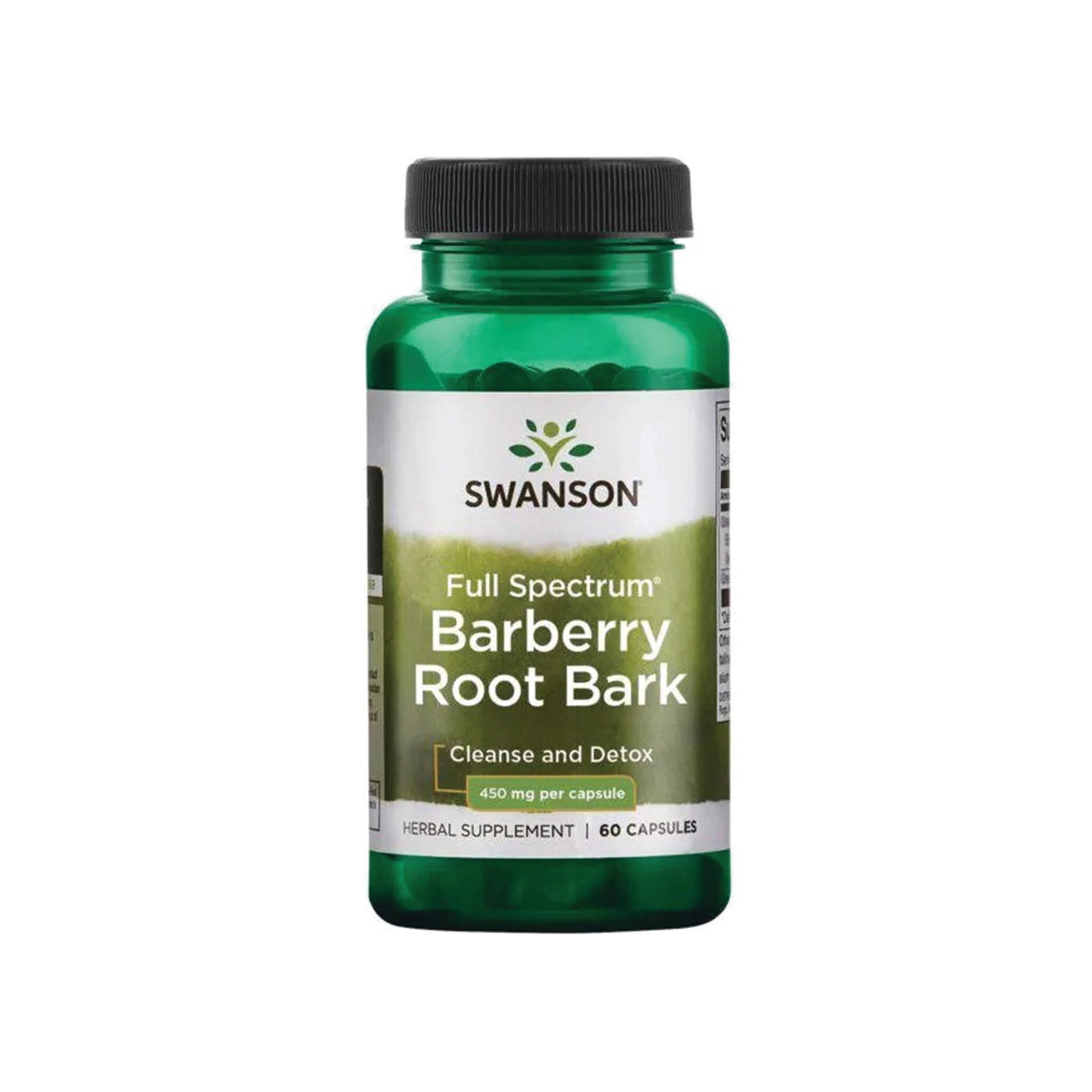Swanson, Full Spectrum Barberry Root Bark, 450 mg - 60 Capsules