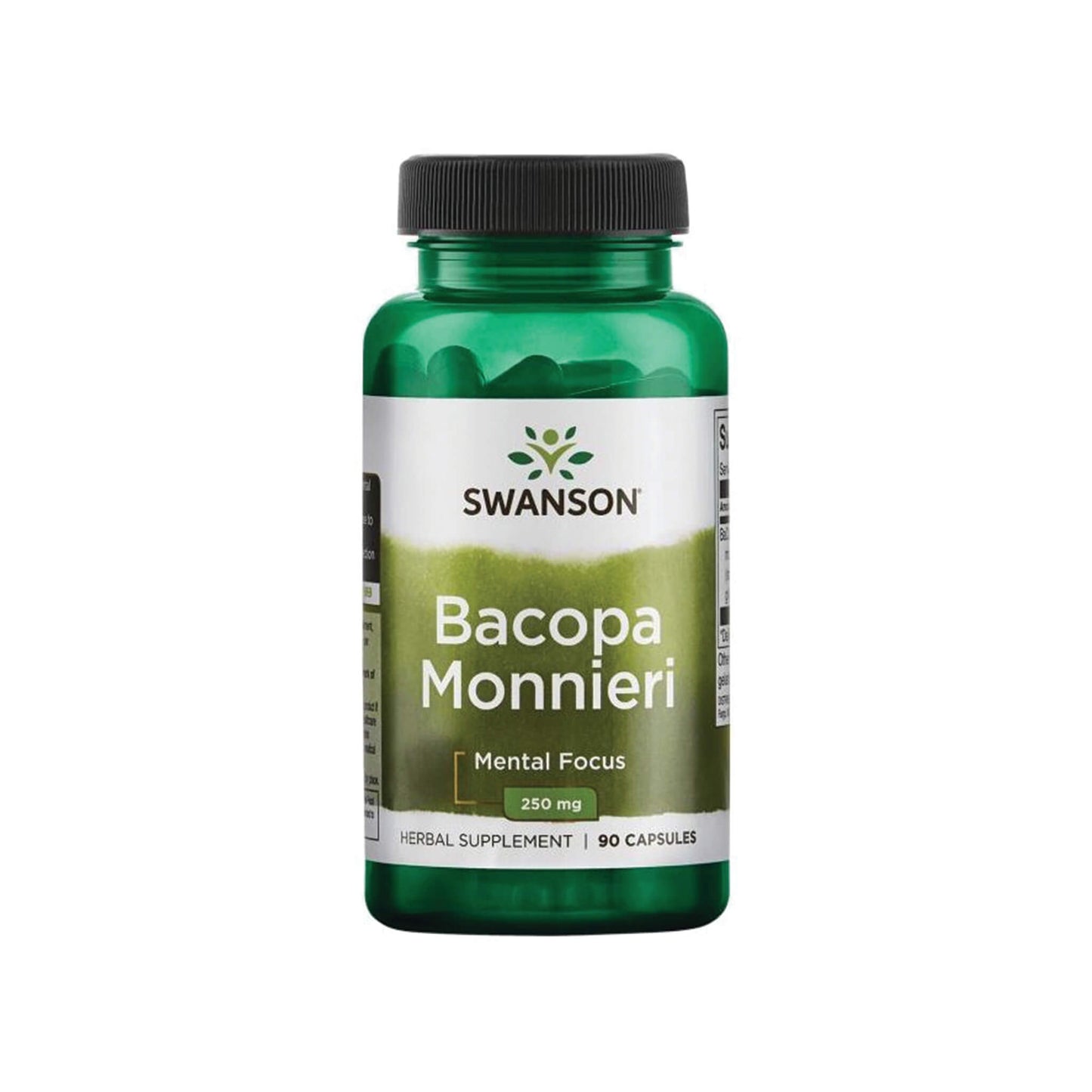 Swanson, Bacopa Monnieri, 250mg - 90 Capsules
