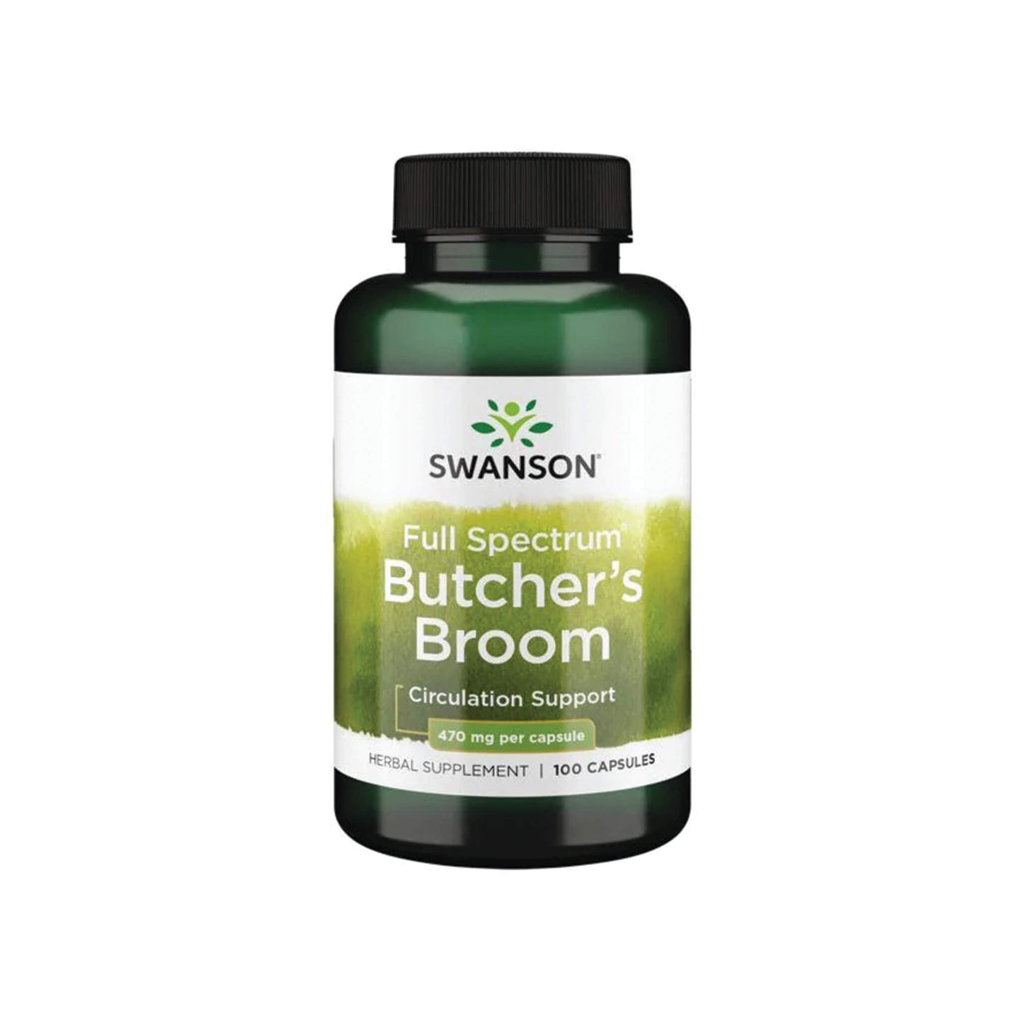Swanson, Full Spectrum Butcher's Broom, 470 mg - 100 Capsules