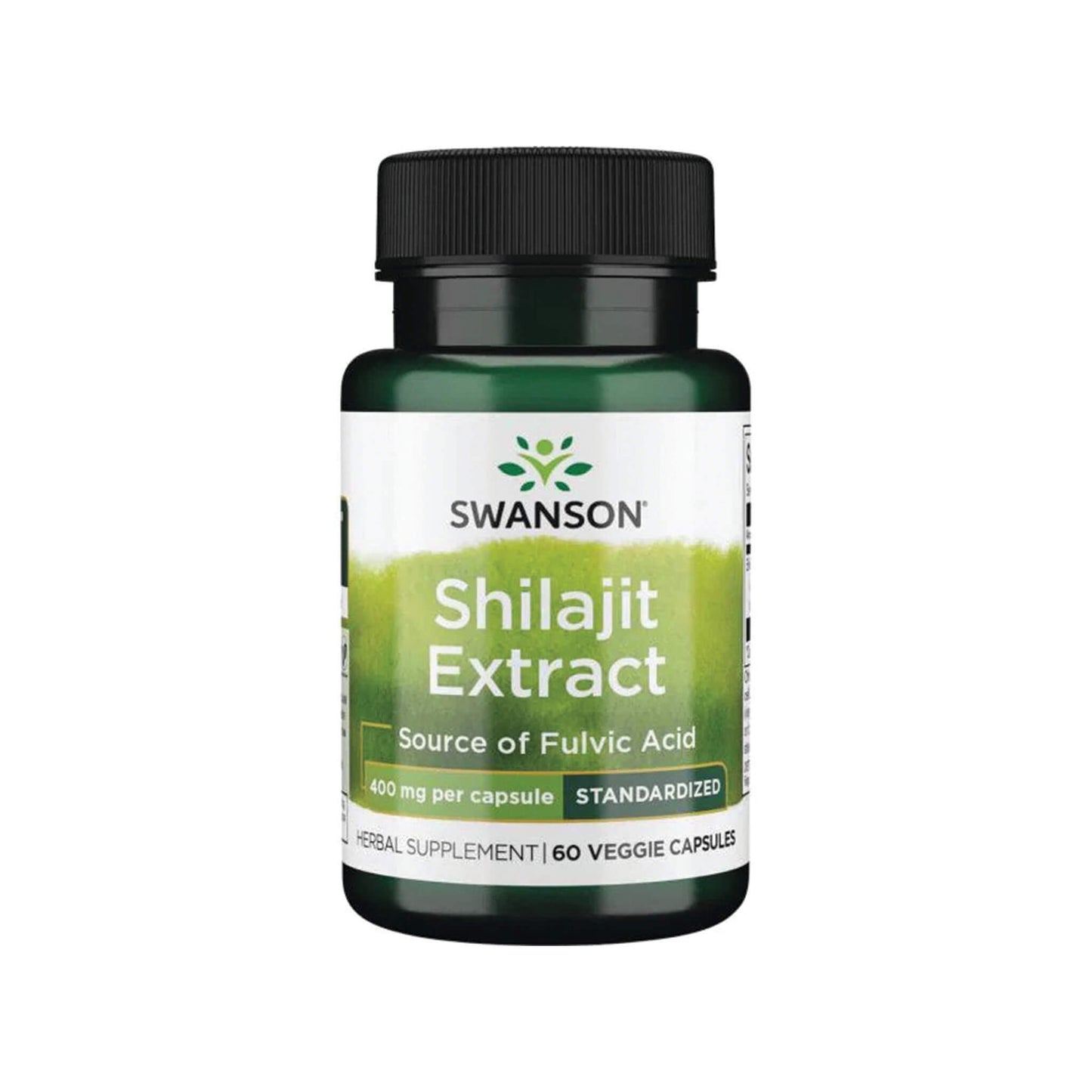Swanson, Shilajit Extract, 400mg - 60 Veg Capsules
