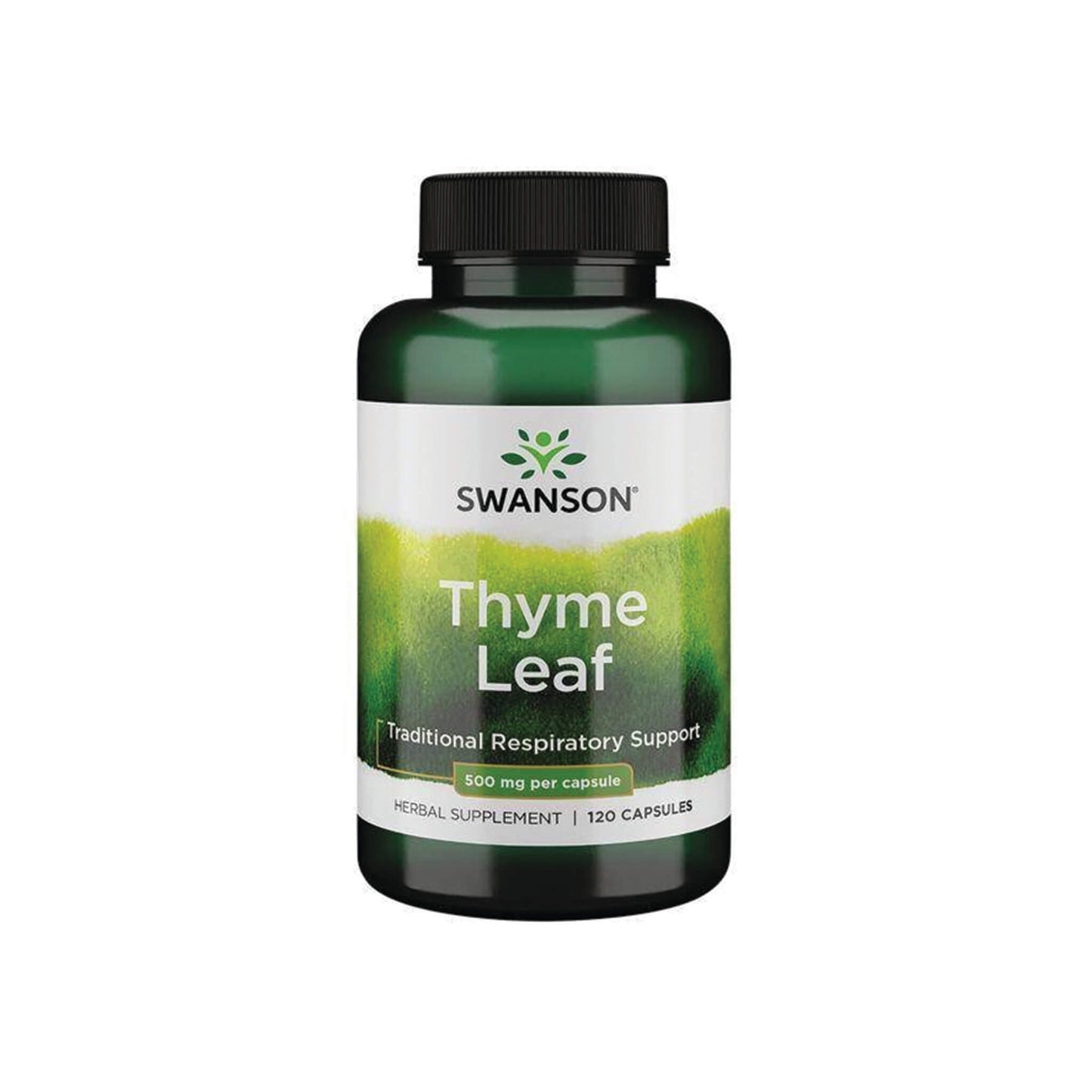 Swanson, Thyme Leaf, 500mg - 120 Capsules