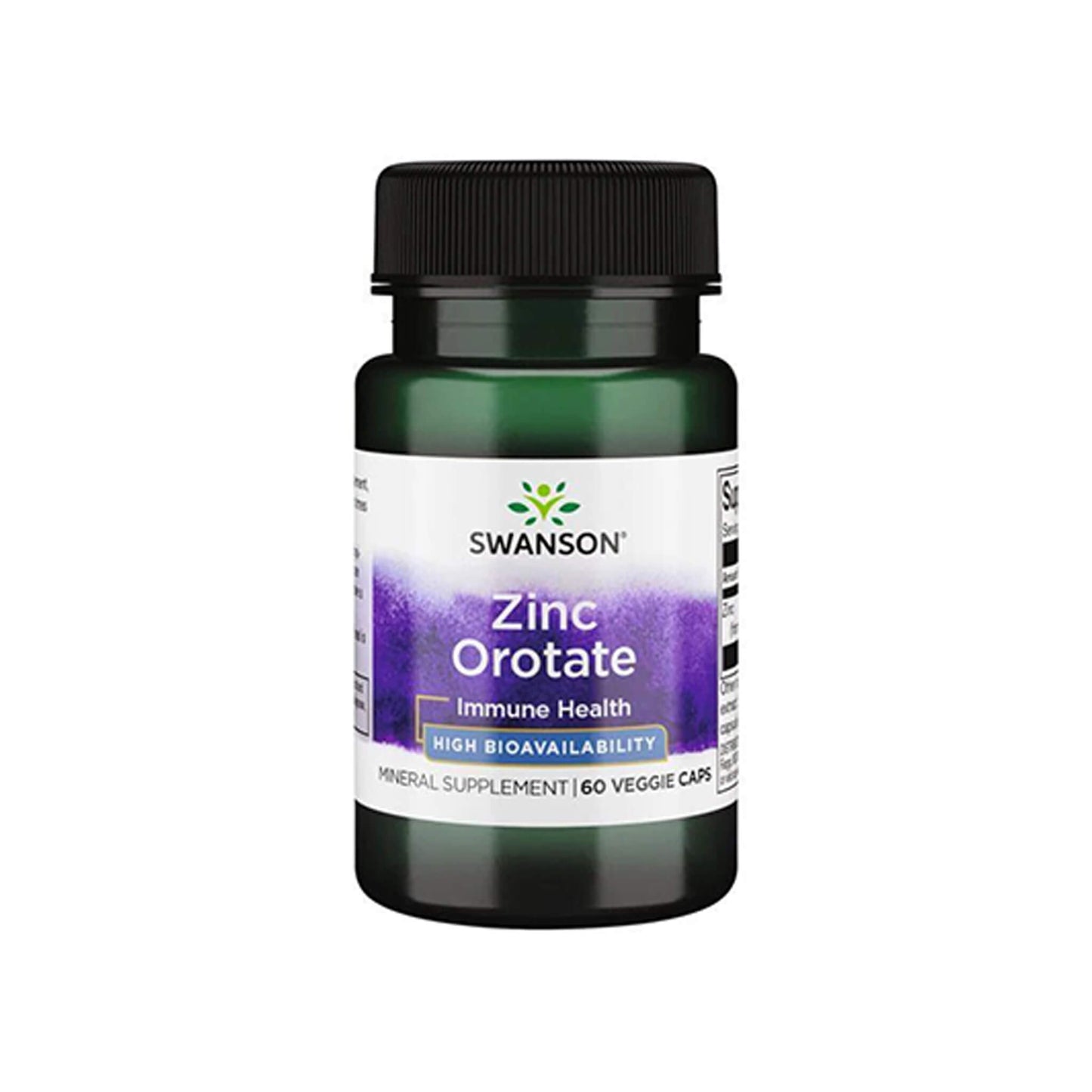 Swanson, Zinc Orotate - 60 Veg Capsules
