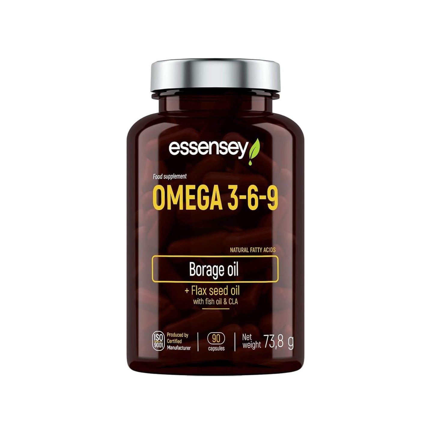 Essensey, Omega 3-6-9 - 90 Capsules