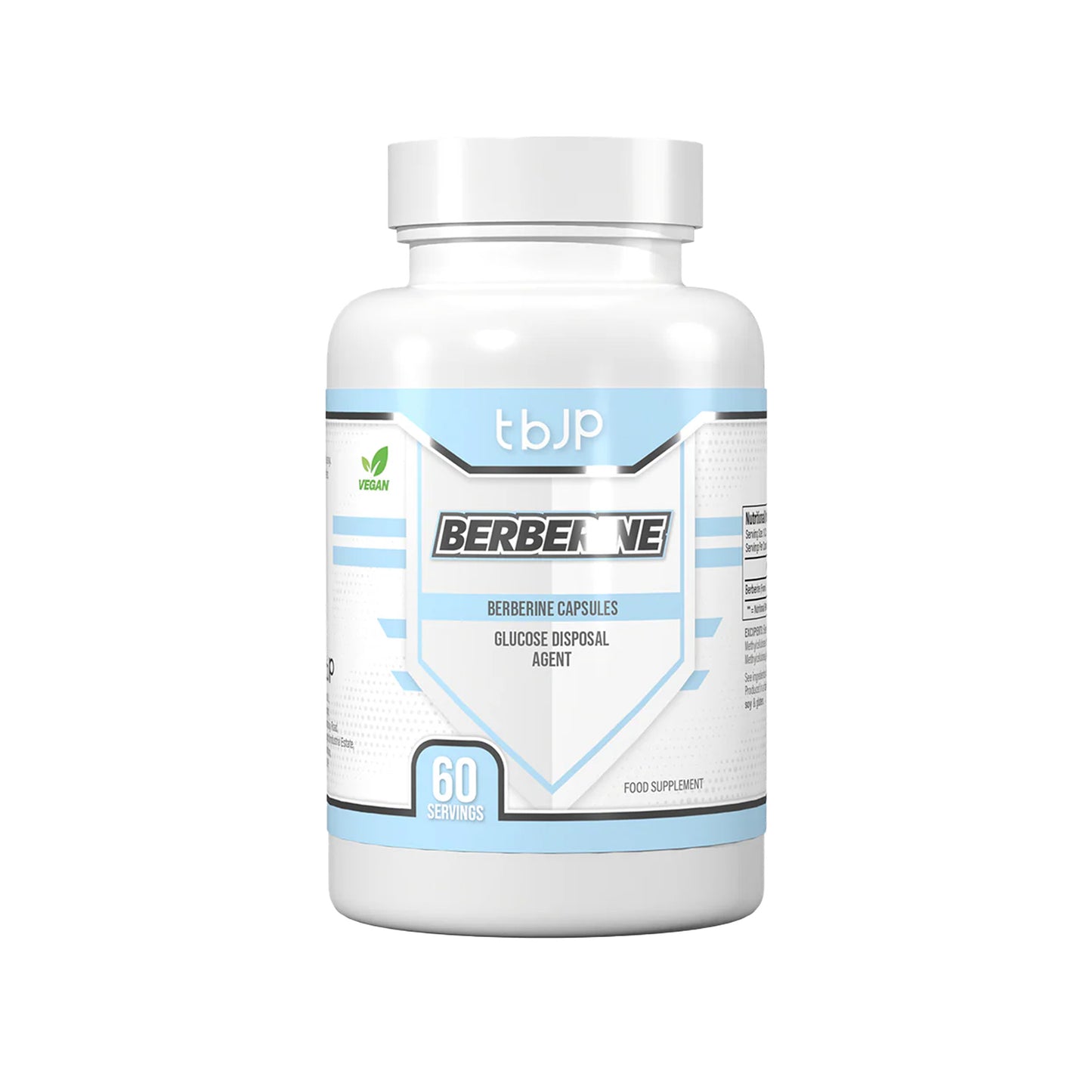 Trained By JP, Berberine - 60 Capsules