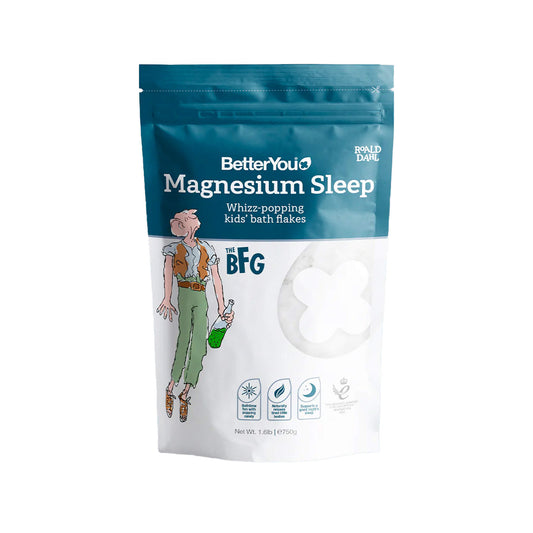 BetterYou, Magnesium Sleep Kids' Bath Flakes - 750 Grams (1y+)