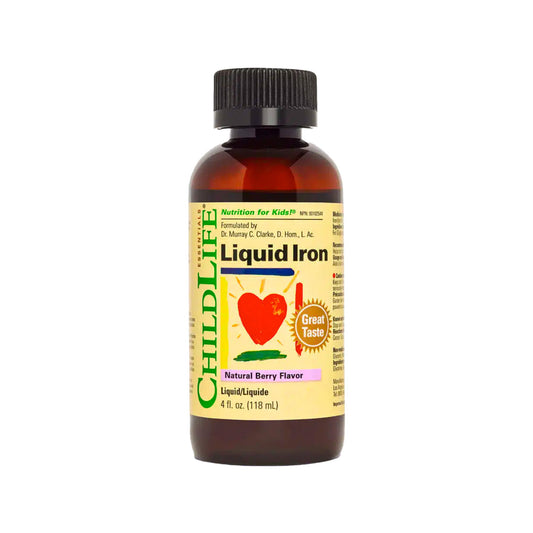 ChildLife, Liquid Iron, Natural Berry - 118 ml (1y+)