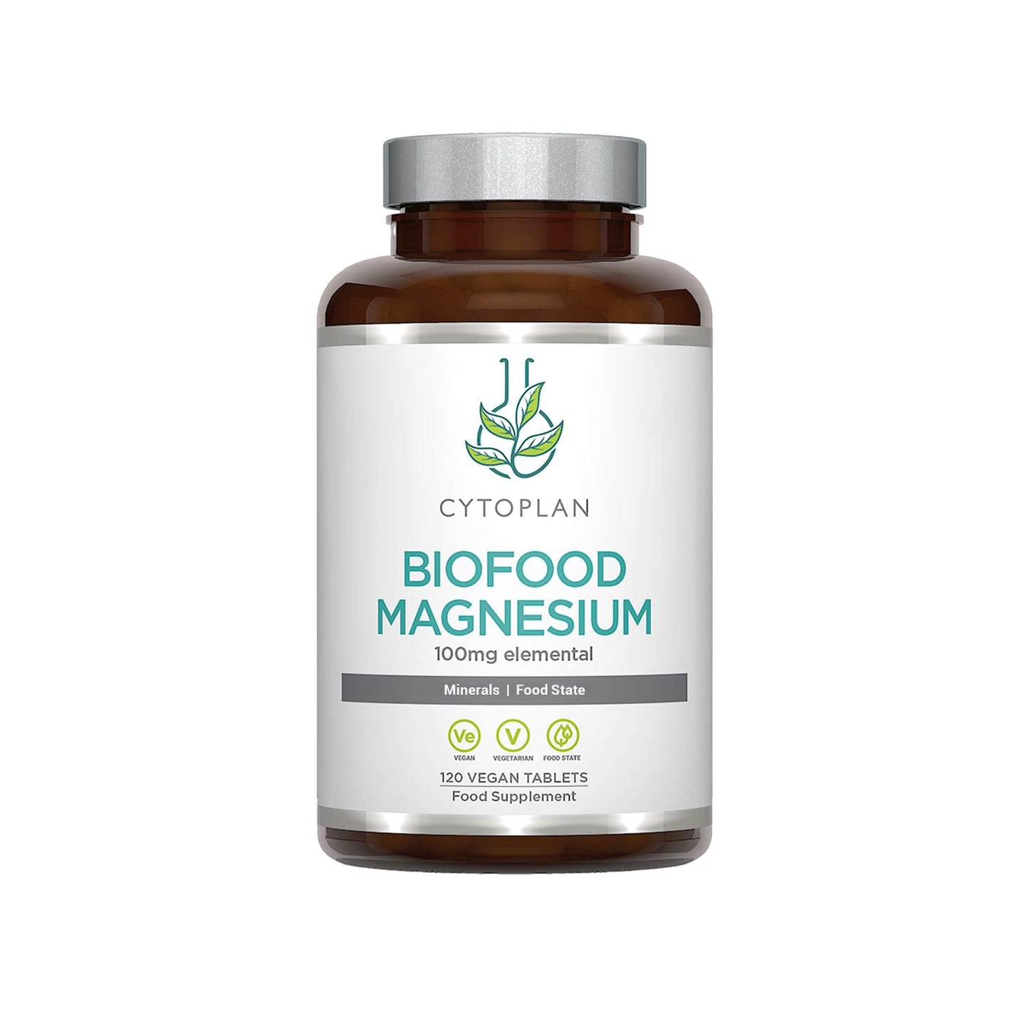Cytoplan, Biofood Magnesium - 120 Vegan Tablets