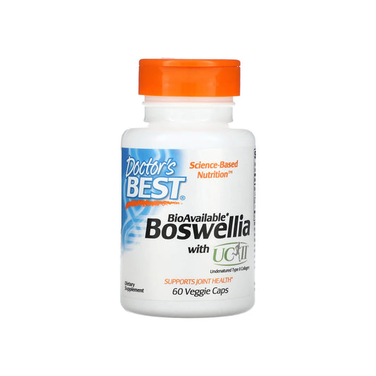 Doctor's Best, Boswellia with UC-II - 60 Veg Capsules