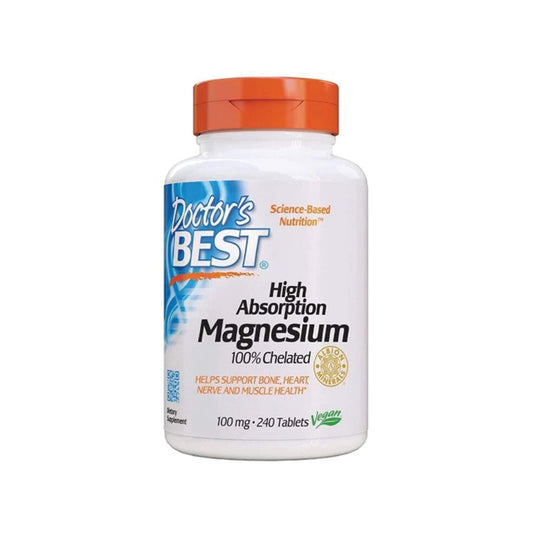 Doctor's Best High Absorption Magnesium, 240 Tablets