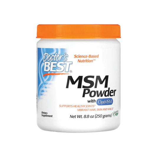 Doctor's Best, MSM (OptiMSM) Powder, 250 grams