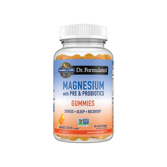 Garden of Life, Dr. Formulated Magnesium with Pre & Probiotics Gummies - 60 Gummies
