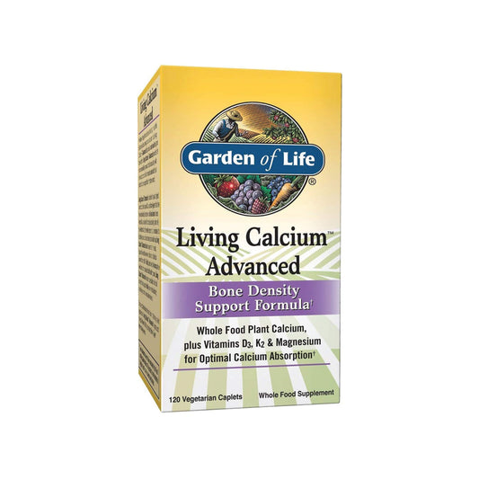 Garden of Life, Living Calcium Advanced - 120 vegetarian caplets