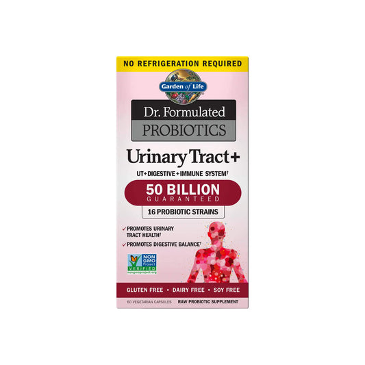 Garden of Life, Dr. Formulated Probiotics Urinary Tract+ - 60 Veg Capsules