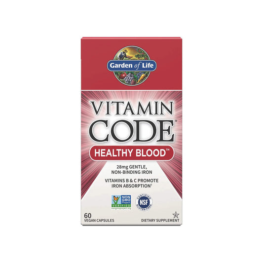 Garden of Life, Vitamin Code Healthy Blood - 60 Capsules