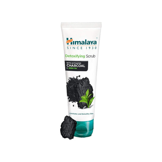 Himalaya, Detoxifying Scrub with Activated Charcoal & Green Tea - 75 ml