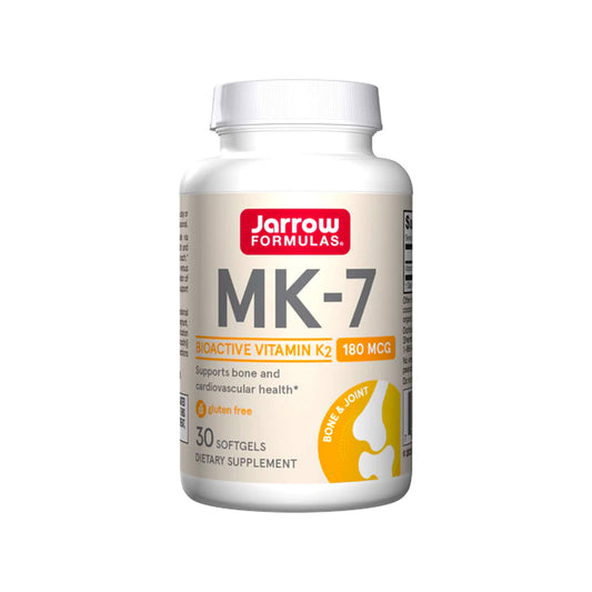Jarrow Formulas, MK-7 (Vitamin K), 180 mcg - 30 Soft Gels