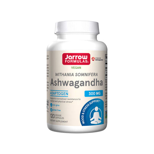 Jarrow Formulas, Ashwagandha, 300 mg - 120 Vegan Capsules
