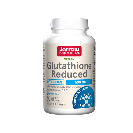 Jarrow Formulas, Glutathione Reduced, 500 mg - 60 Vegan Capsules