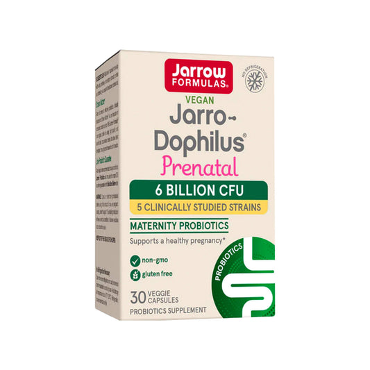 Jarrow Formulas, Jarro-Dophilus Prenatal, 6 Billion CFU - 30 Vegan Capsules