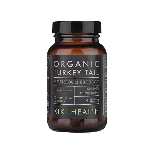 Kiki Health, Turkey Tail Organic Extract, 420 mg - 60 Veg Caps
