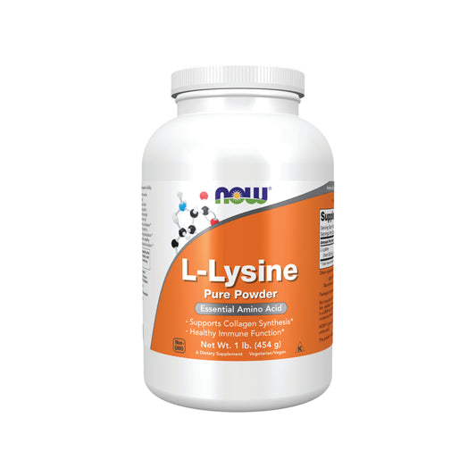 NOW Foods, L-Lysine Powder 435 mg - 454 Grams
