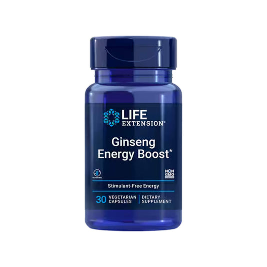 Life Extension, Ginseng Energy Boost - 30 Veg Capsules