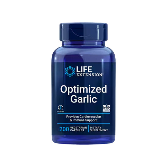Life Extension, Optimized Garlic - 200 Veg Capsules