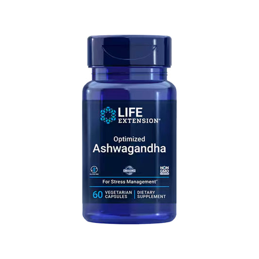 Life Extension, Optimized Ashwagandha Extract - 60 Veg Capsules