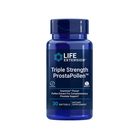 Life Extension, ProstaPollen Triple Strength - 30 Soft Gels