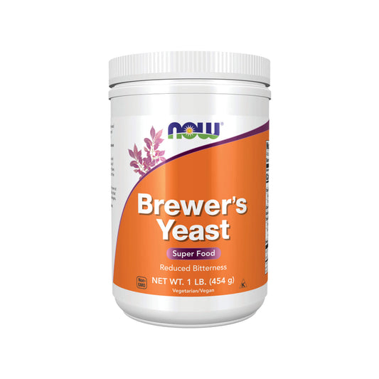 NOW Foods Brewer's Yeast, Powder - 454 grams