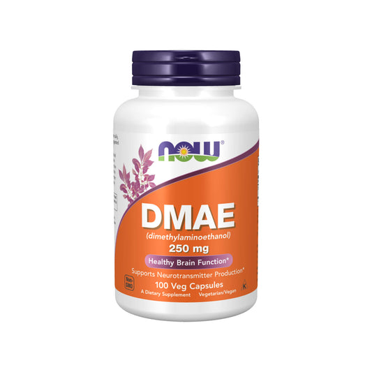 NOW Foods, DMAE (Dimethylaminoethanol), 250 mg - 100 Veg Capsules